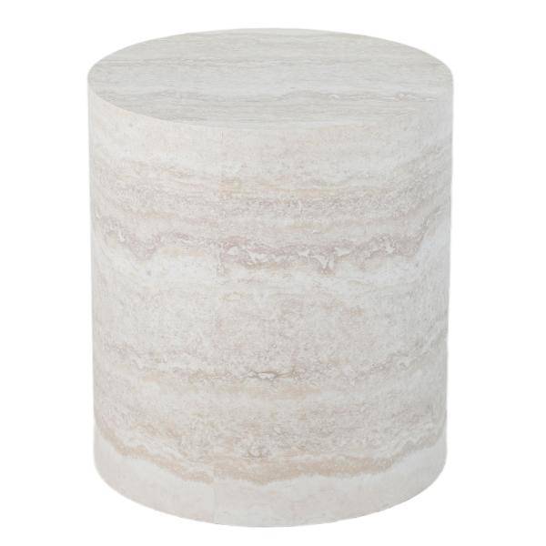 Homeville Modena sidebord beige/hvid 40x45cm