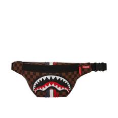 SPRAYGROUND, Taske, Herre, Brun, ONE SIZE, Uld, Brun Fransk Maskine Bæltetaske