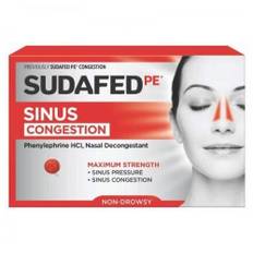 Sudafed Pe, Nasal Decongestant Maximum Strength, 24 Tab