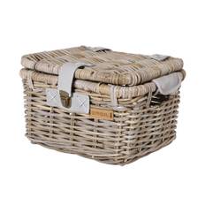 Basil Denton S - Kurv til frontcarrier - Nature grey