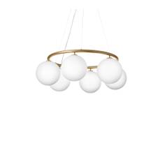 Nuura - Miira Circular 6 Brass/Opal - Takkronor - Sofie Refer - Guld