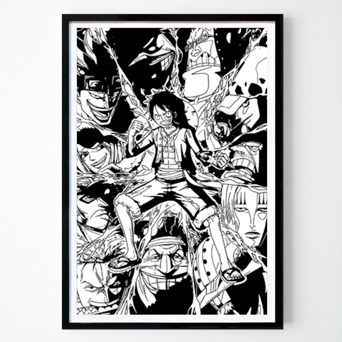 One Piece manga art - Poster av Chika 5 - Illustration