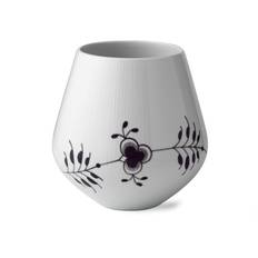 Royal Copenhagen Sort Mega Riflet Vase 20,5 cm