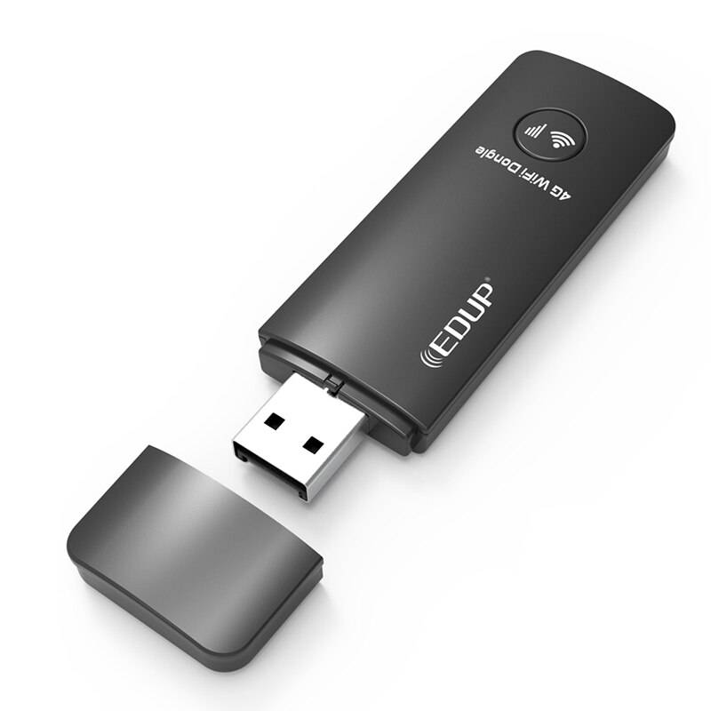 Edup 150 mbps 4g usb wifi dongle lte universal usb modem support 3g/4g nano sim-kort för stationär bärbar dator surfplatta