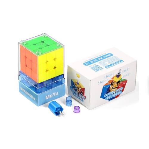 Taolele MoYu Super RS3M 2022 Maglev Ball Core Version 3x3 Speed Cube Professional Klisterlös magnetisk magisk kub uppgraderad version
