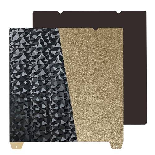 IdeaFormer Dubbelsidig PEO-PEI-utskriftsplatta, 235 x 235 mm, texturerad K1/K1C-utskriftsplatta för Creality K1/K1C/Ender 5 S1/Ender 3 S1 Pro/Ender 3 S1/Ender 3 V3 SE/KE