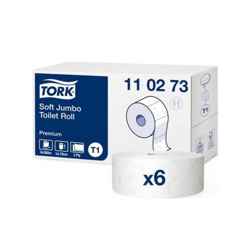Toalettpapper TORK Pre T1 2-lag 360m
