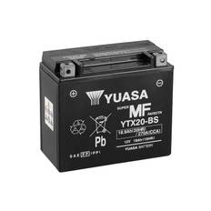 Yuasa Mc batteri  YTX20-BS MF AGM 12v 18.9 Ah