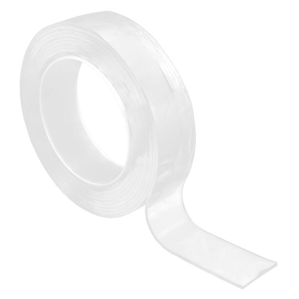 Vaskbart og genanvendeligt klæbemiddel til krævende applikationer, dobbeltklæbende nano-tape klar monteringstape 1M 3.3Ft alsidig indendørs