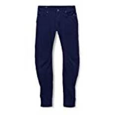 G-STAR RAW Herr smala jeans Arc 3d Slim Colored, Blå (Imperial Blue A772-1305), 24W x 26L