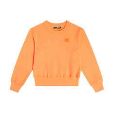 Acne Studios Kids Face Logo cotton jersey sweatshirt