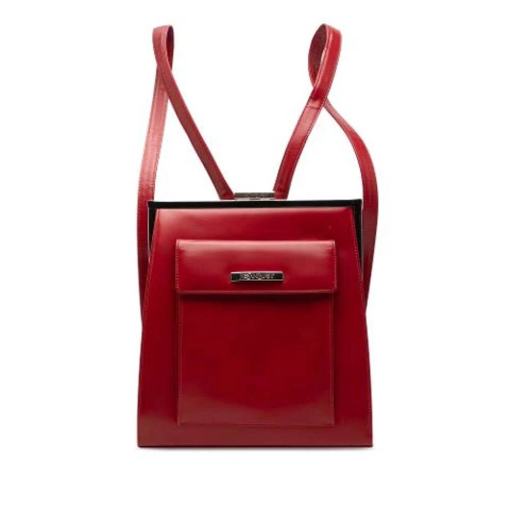 Yves Saint Laurent Vintage Pre-owned Vintage Rygsæk - Vintage - unisex - Rød - ONE SIZE - Uld