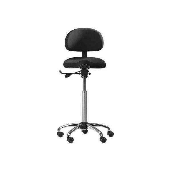 RH Support 4501 stol 48,5-66,5 cm sort Xtreme stof