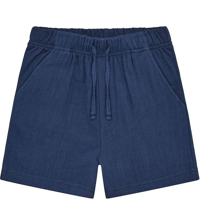 En Fant Sweatshorts m. Muslin - Medeltida Blue - En Fant - 6 år (116) - Shorts