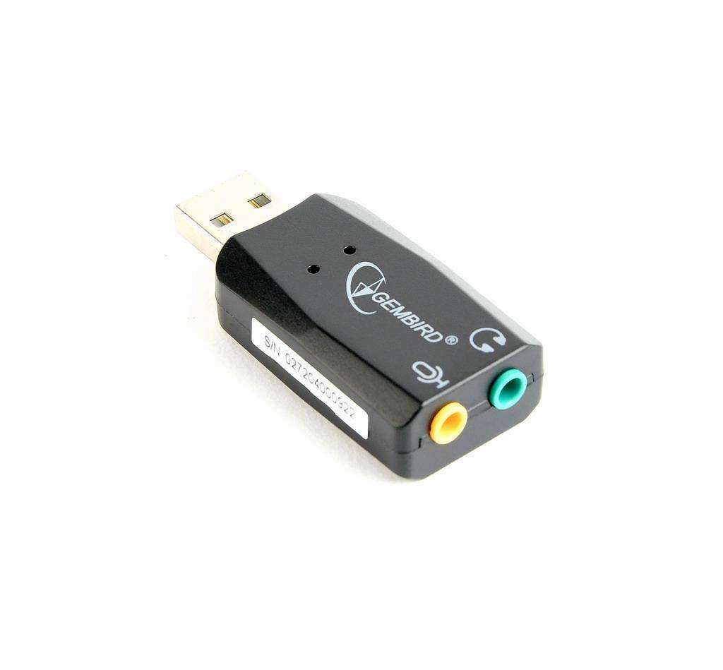 Gembird Premium USB-ljudkort för PC