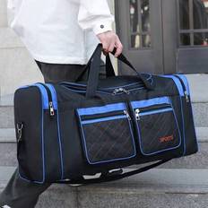 Large Capacity Foldable Travel Shoulder Messenger Bag, Sports & Travel - Blue