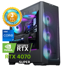 Tyr V4 - RTX 4070 SUPER OC - Core i7-14700F - 32GB DDR5 - 2TB SSD - Win 11 Home