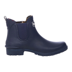 Barbour Wilton Wellington Boots - Navy / 4