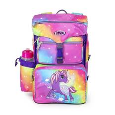 JEVA BEGINNERS SKOLETASKE RAINBOW ALICORN