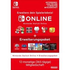 Nintendo Switch Online Einzelmitgliedschaft - 12 Monate + Erweiterungspaket