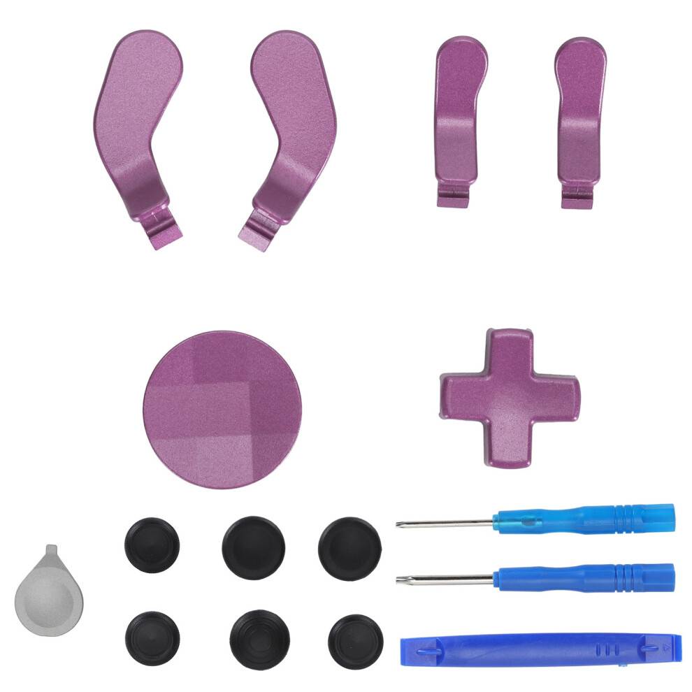 Premium Controller Enhancement Kit til Xbox Elite Series 2, udskiftelige paddles med Hair Trigger Locks-teknologi, udskifteligt rustfrit stålbeslag