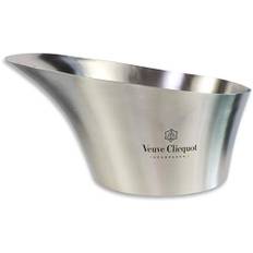 Veuve Clicquot rostfritt stål kylare champagne flaskkylare ishink Prestige Vasque (borstad)