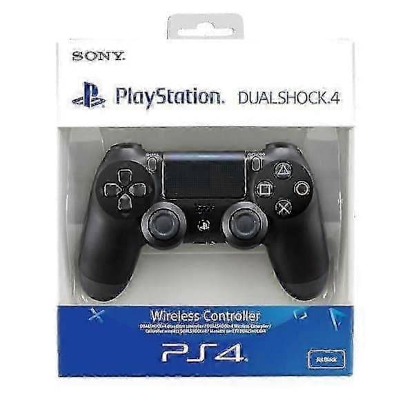 2026 Officiell Sony PlayStation PS4 DualShock 4 V2 Trådlös Handkontroll Svart