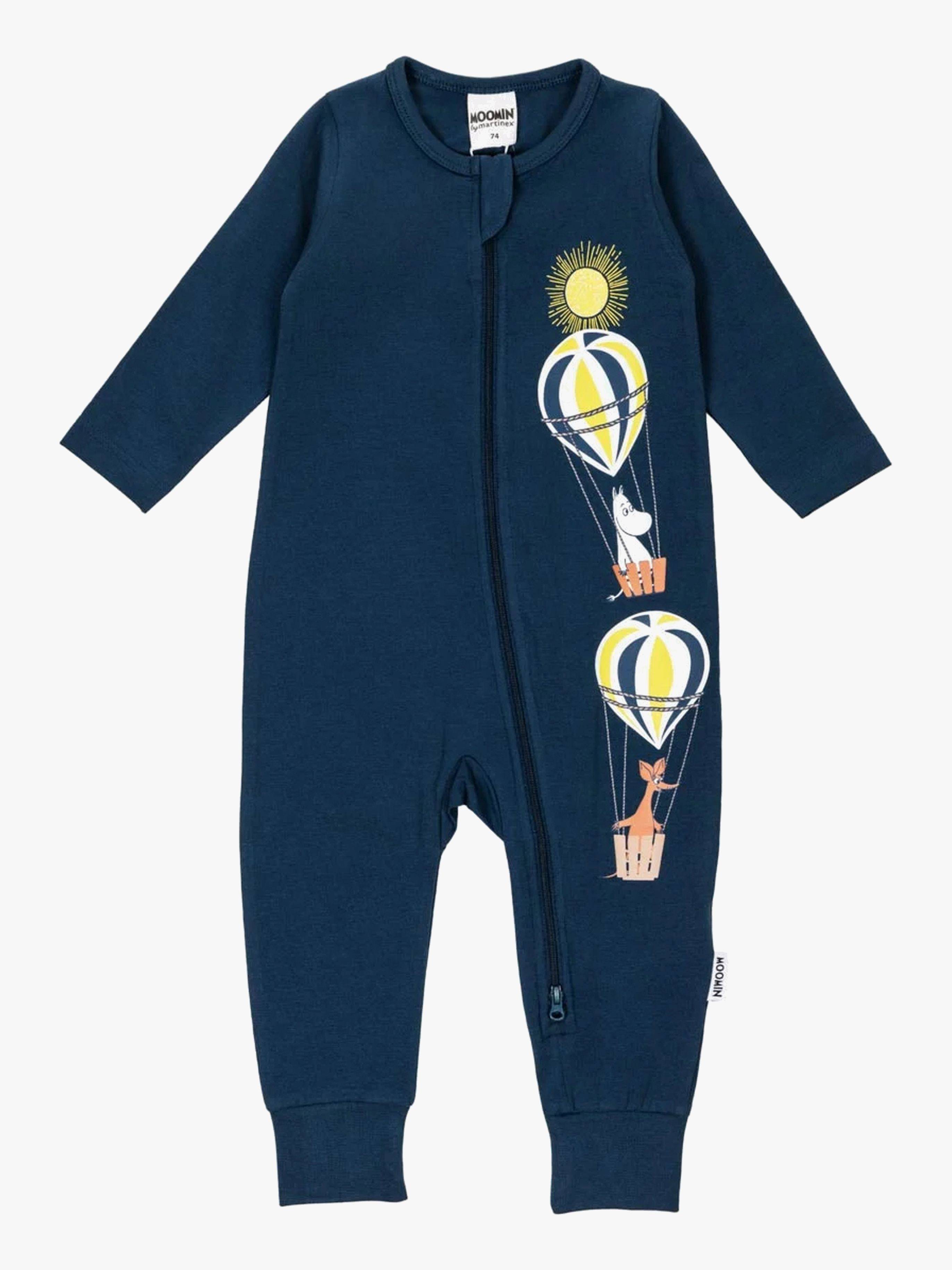 Moomin by Martinex Early Flight Pyjamas, Mörkblå, 98