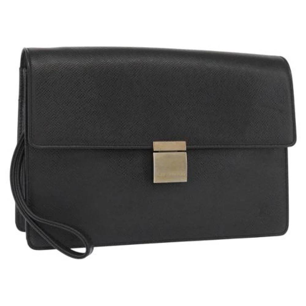 Louis Vuitton Vintage Pre-owned Vintage Clutch - Vintage - Dame - Sort - ONE SIZE - Læder
