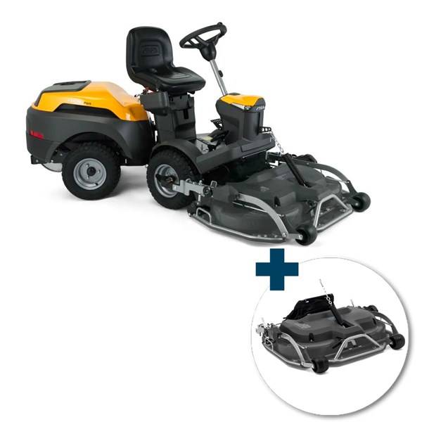 STIGA Park 500 W Havetraktor inkl. Combi 95 Q Plus klippebord inkl. fri levering, montering og klargøring.