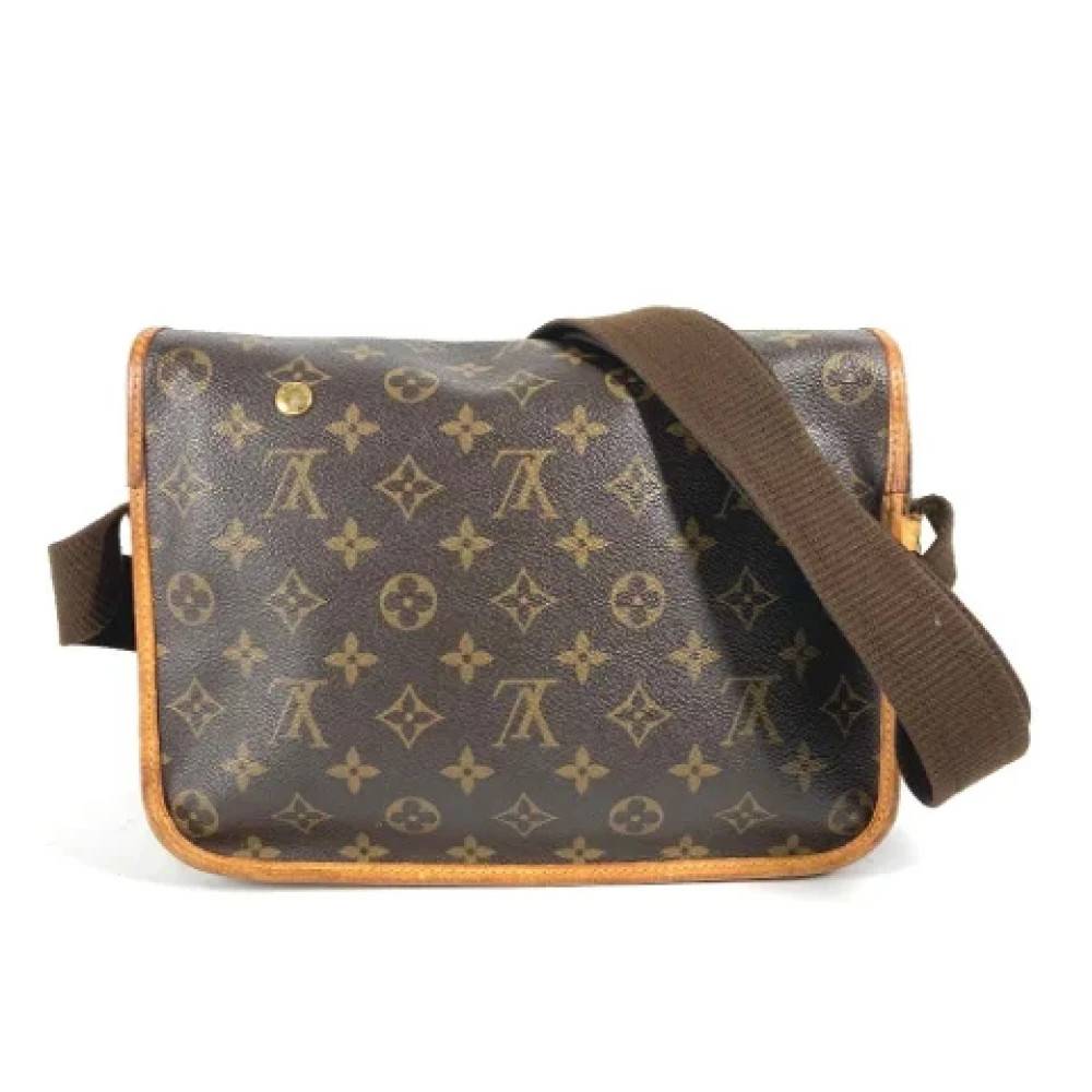 Louis Vuitton Vintage Pre-owned Vintage Monogram Skuldertaske - Vintage - Dame - Brun - ONE SIZE - Uld