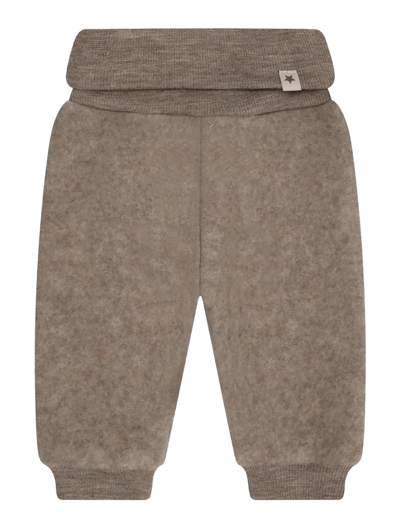 Huttelihut Pants Wool Fleece - Brown - 74