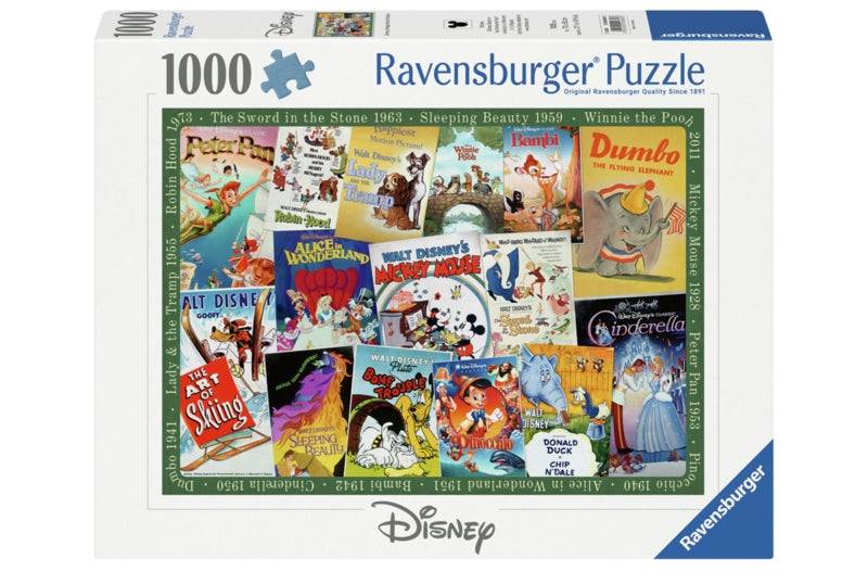 Ravensburger pussel - Disney Vintage Movie Post.1000 bitar Default Title
