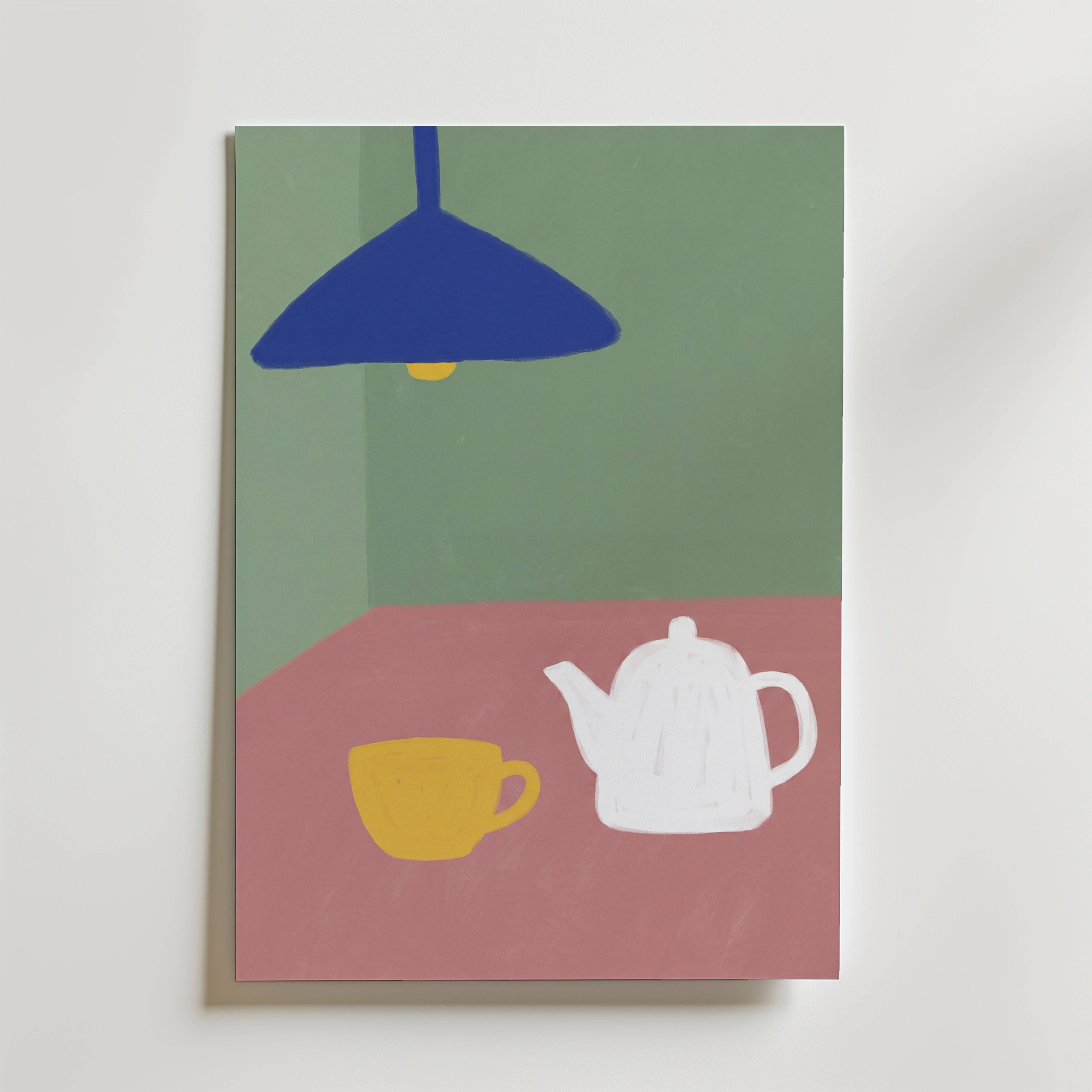 Morning Brew Poster - Fine Art Poster 50x70 cm