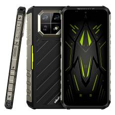 Ulefone Armor 22 Outdoor Smartphone Ohne Vertrag, 64MP+64MP Doppel-Hauptkamera(Nachtsicht), 16GB+128GB, 6.58" FHD+120Hz, IP68 IP69K Stoßsicher Wasserdicht Android 13 Handy, 3-Karten-Slot, NFC Grün