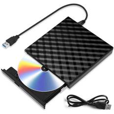Ekstern USB 3.0 CD DVD-drev, Ekstern CD/DVD/RW/ROM-brænder til