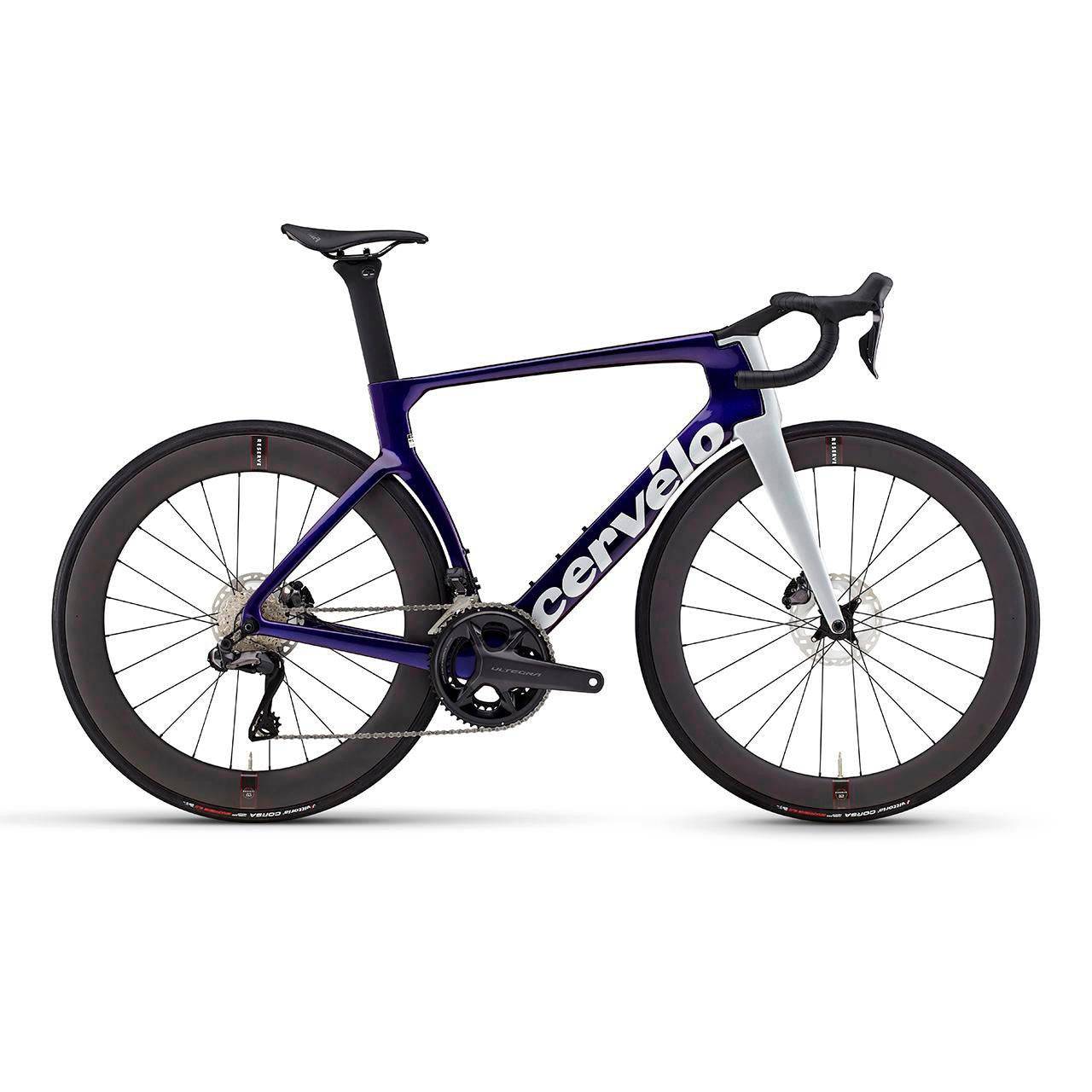 Cervélo S5 2024 - Shimano Ultegra Di2 12sp - Reserve 52/63 - 013 / 48 / Sapphire Ice (48)