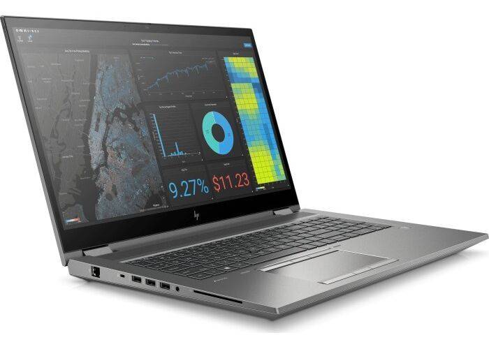 HP ZBook Fury 17 G7 | i7-10750H | 17.3" | 16 GB | 512 GB SSD | Tastaturbelysning | RTX 4000 | Win 11 Pro | DE