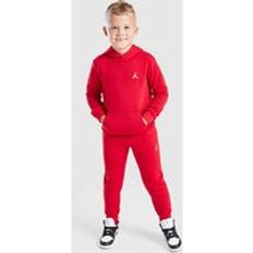 Jordan Brooklyn Essential Hooded Tracksuit Children, röd - 3-4Y