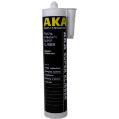AKA Superklæber, Montagelim - 290ml - Sort