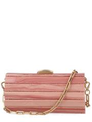 Cult Gaia Rolie Polie Clutch — Pink
