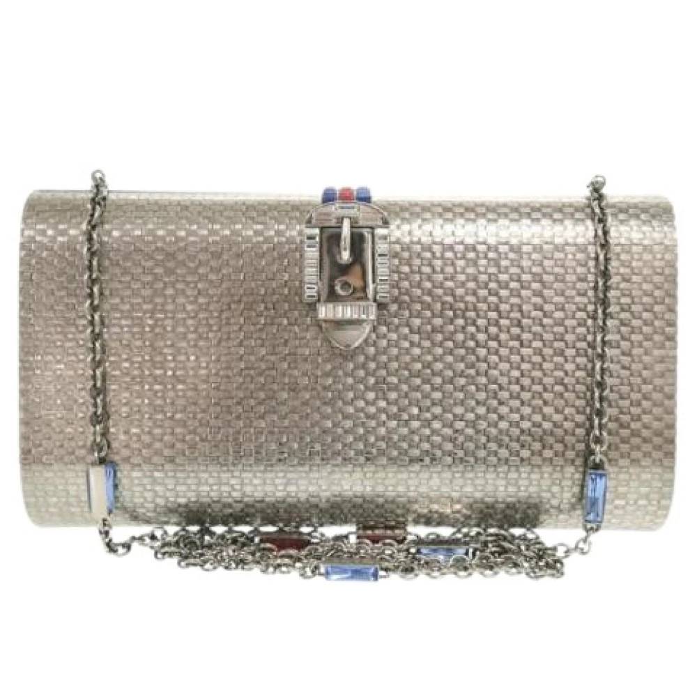 Gucci Vintage - Pre-owned Metall Clutch Vintage - Dam - ONE Size -