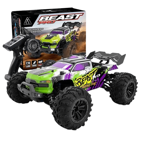 4WD Radiostyrd Bil 40km/h – RC Terrängbil BEAST PRO LED