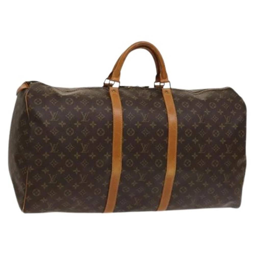 Louis Vuitton Vintage - Pre-owned Vintage Canvas Weekend Bag Vintage - unisex - ONE Size - Läder