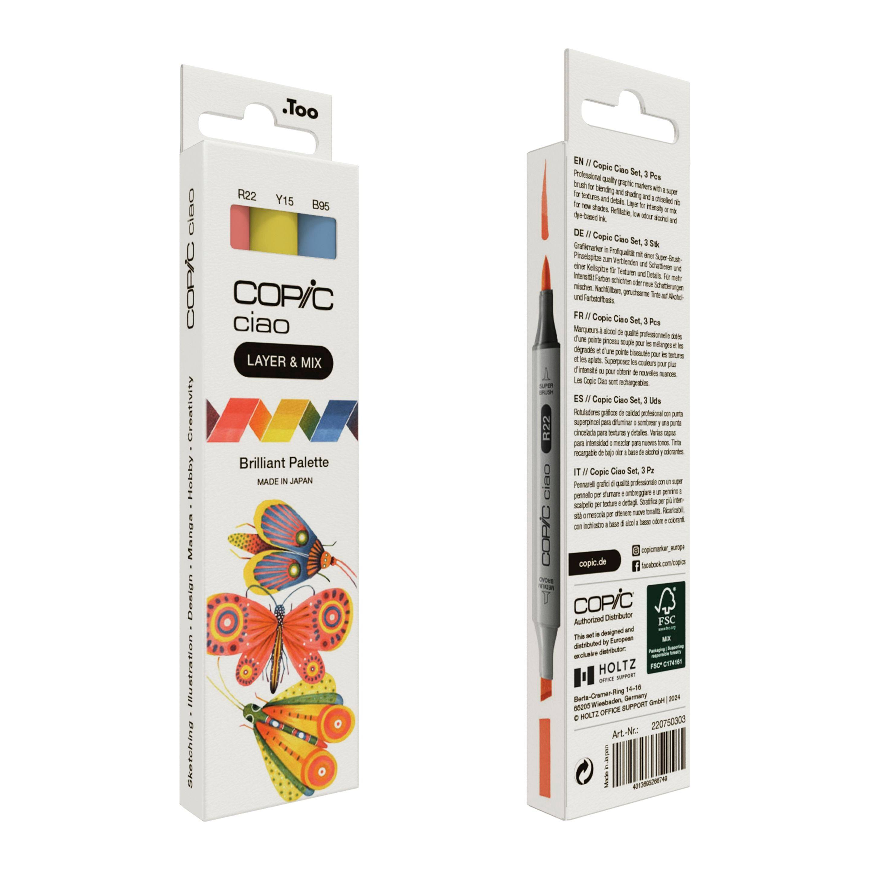 Copic Ciao - Layer & Mix