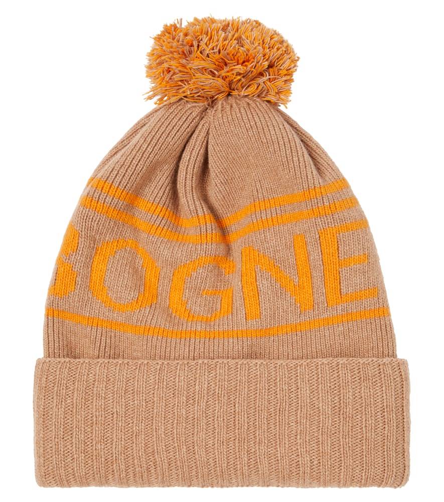 Bogner Kids Noam logo wool-blend beanie