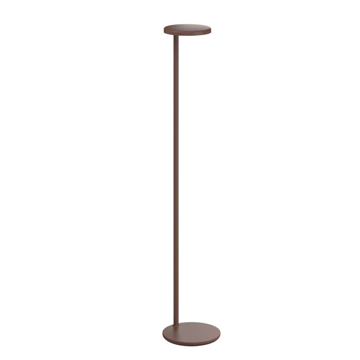 FLOS Oblique golvlampa LED, brown