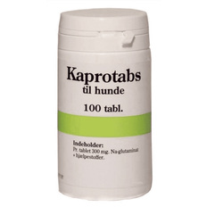 Kaprotabs tabletter. Tilskudsfoder til hunde, der spiser afføring. 100 stk.