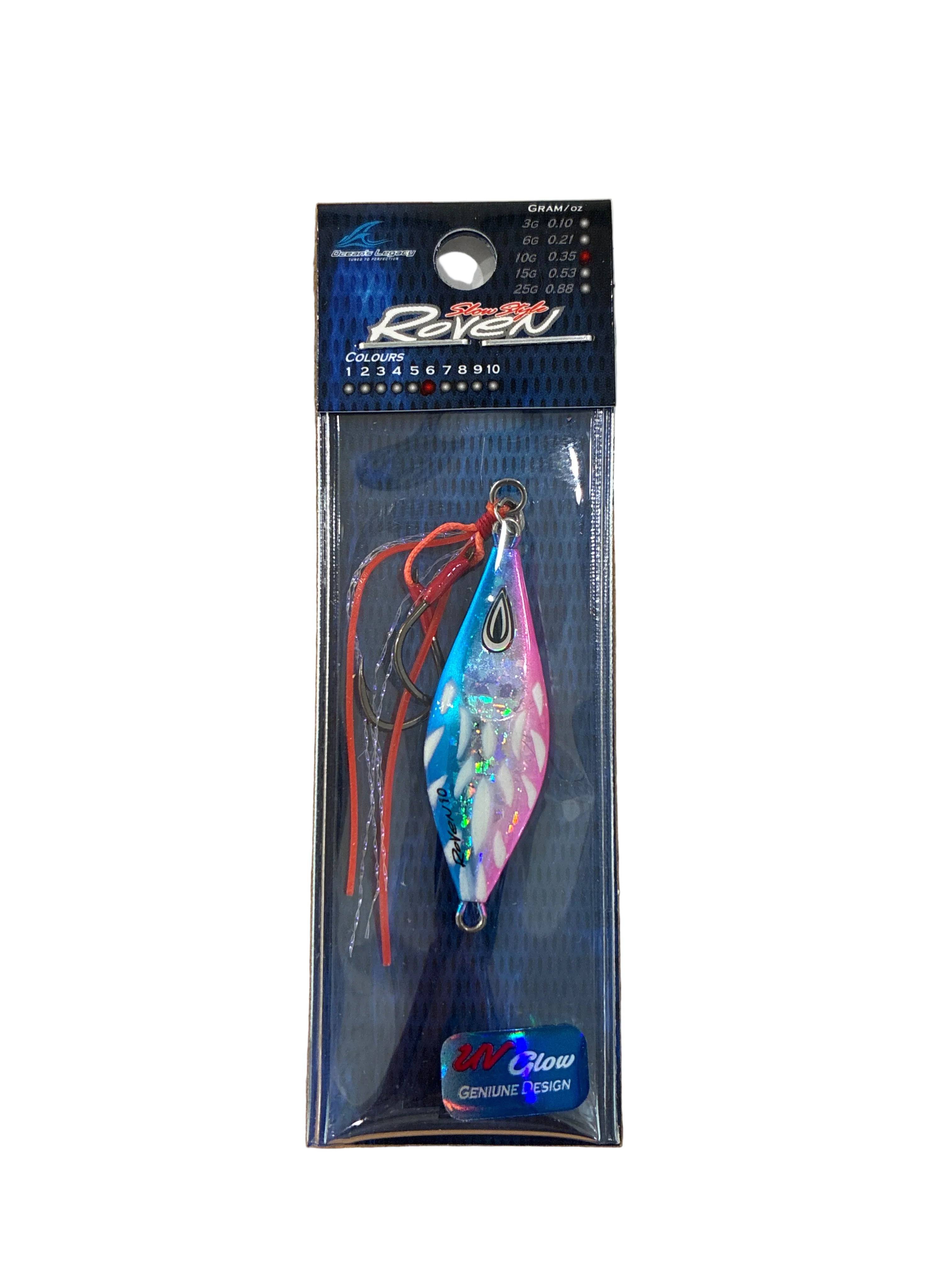 Ocean's Legacy Roven Micro Jig – Slow Pitch Fishing Jig - 15g