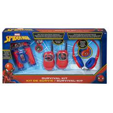 Marvel Spider-Man Kit med Kikare, Kompass, WalkieTalkie och Hörlurar